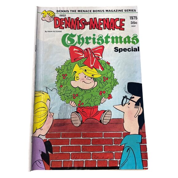 Dennis The Menace Christmas Special 1975 Bonus Magazine Series Bagged Boarded - Picture 1 of 6